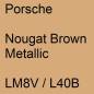 Preview: Porsche, Nougat Brown Metallic, LM8V / L40B.